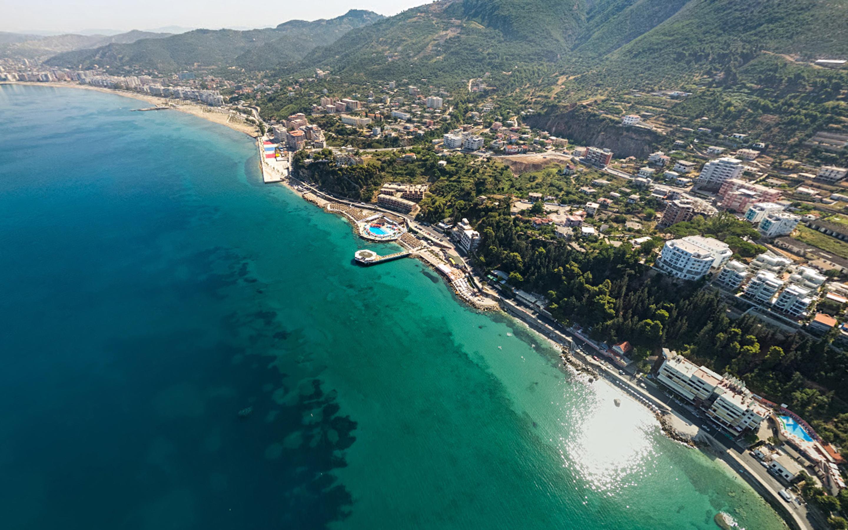 Hotel New York Vlorë Esterno foto